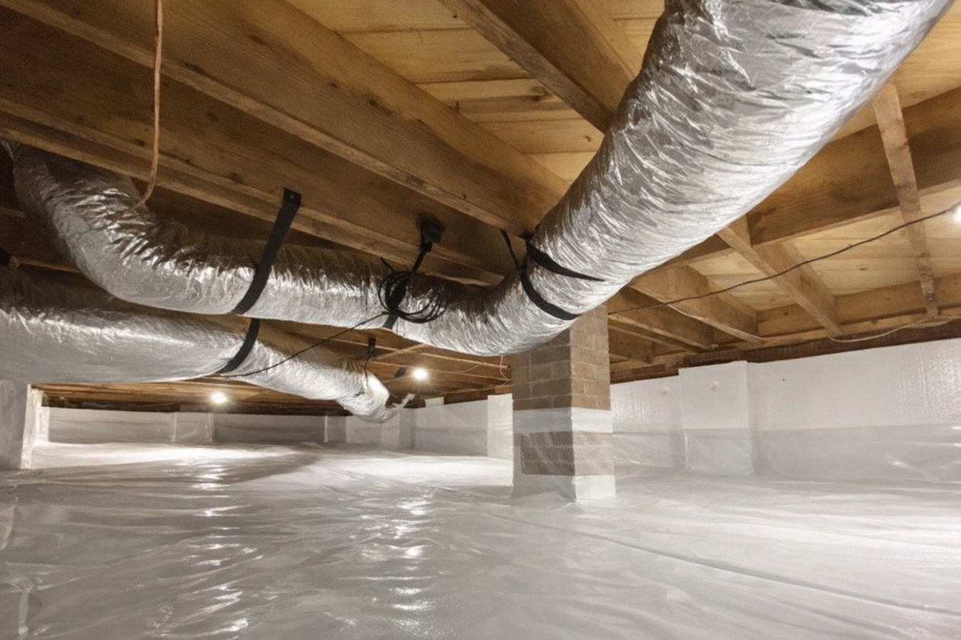 Vapor barrier installation